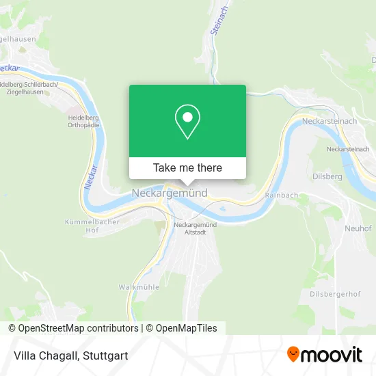 Villa Chagall map