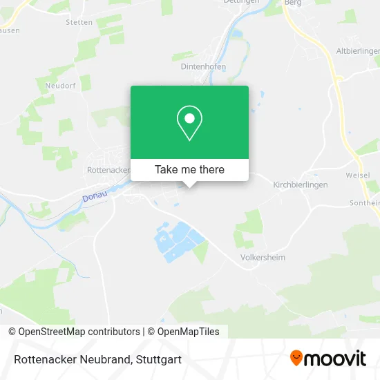 Rottenacker Neubrand map