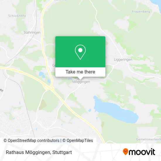 Rathaus Möggingen map