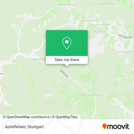 Apfelfelsen map
