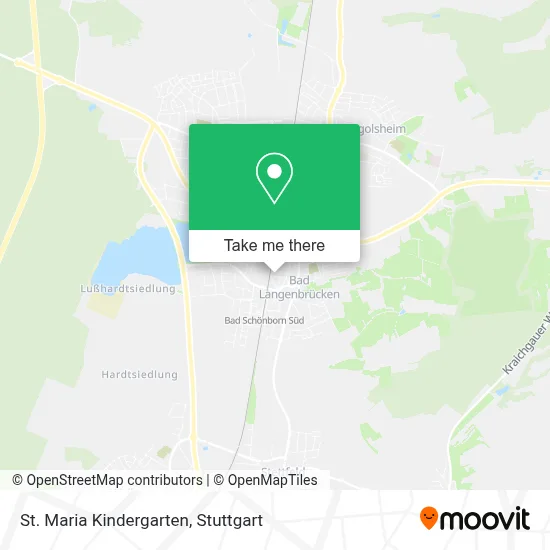 St. Maria Kindergarten map