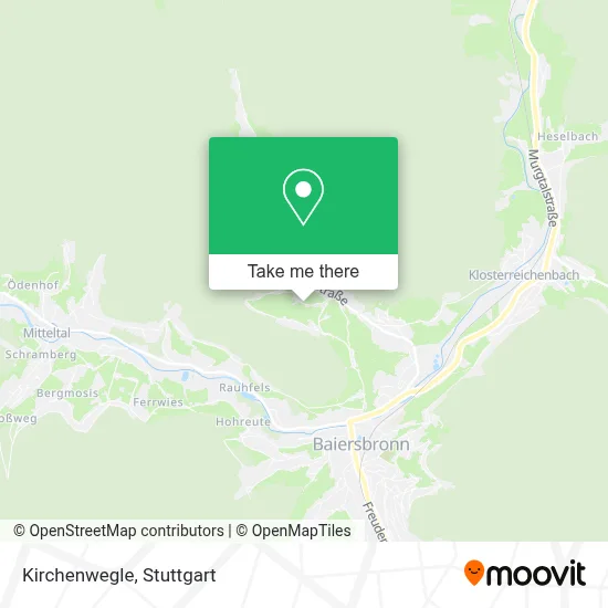 Kirchenwegle map