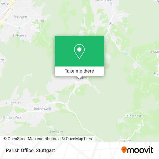 Pfarramt map