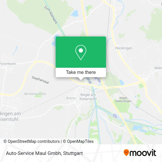 Auto-Service Maul Gmbh map