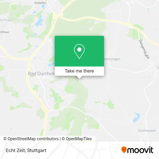 Echt Zeit map