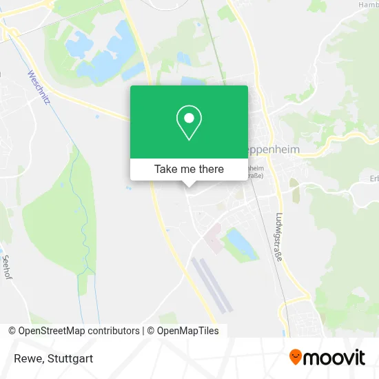 Rewe map