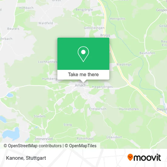 Kanone map