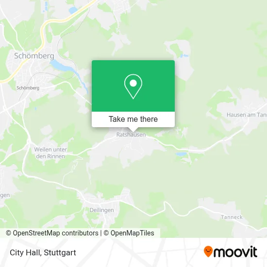 Rathaus map