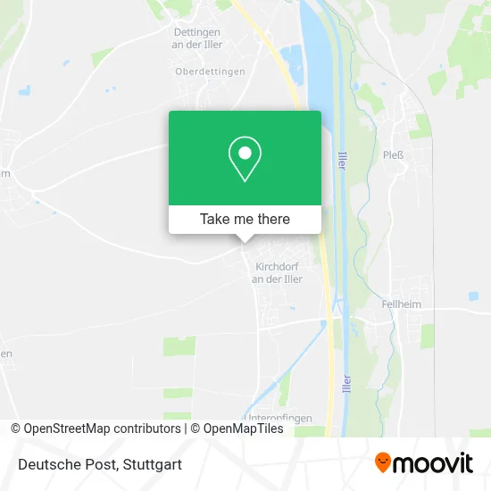 Deutsche Post map