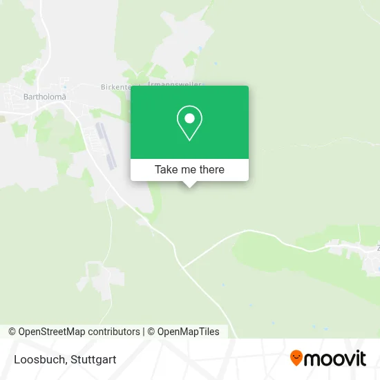 Loosbuch map