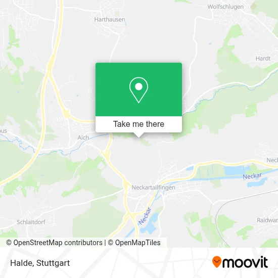 Halde map