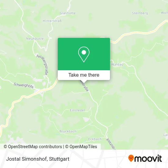Jostal Simonshof map