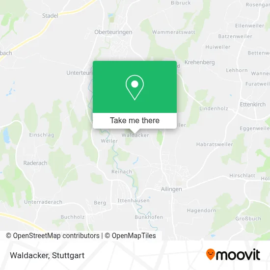 Waldacker map