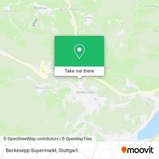 Beckesepp Supermarkt map