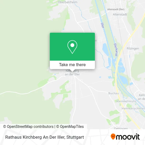 Rathaus Kirchberg An Der Iller map