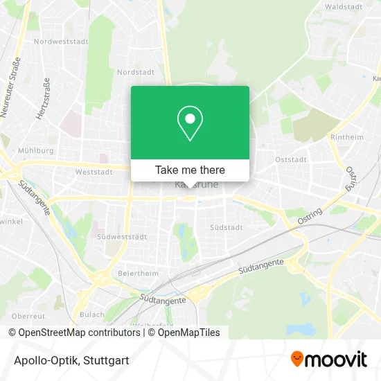 Apollo-Optik map
