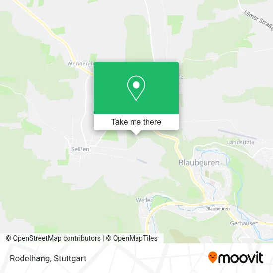 Rodelhang map