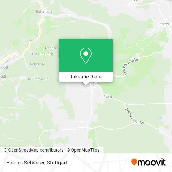 Elektro Scheerer map