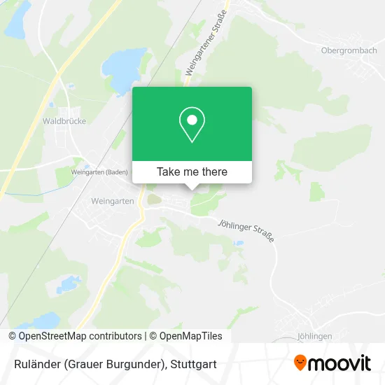 Ruländer (Grauer Burgunder) map