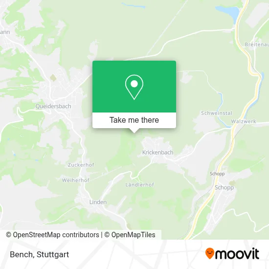 Bench map
