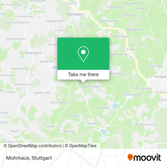 Mohrhaus map