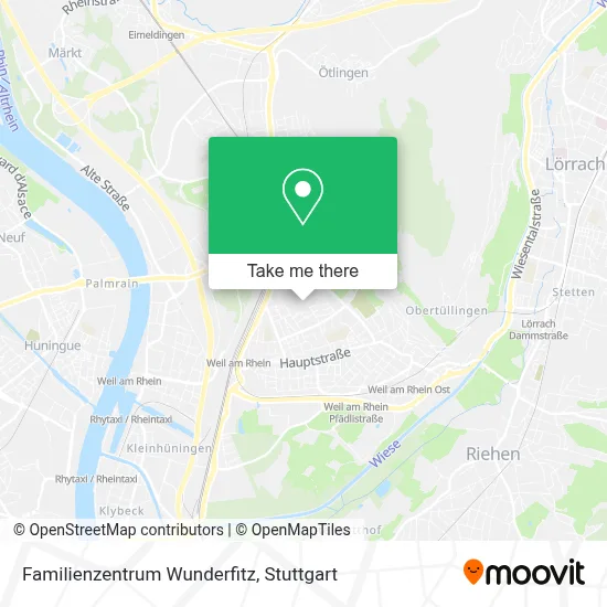 Familienzentrum Wunderfitz map