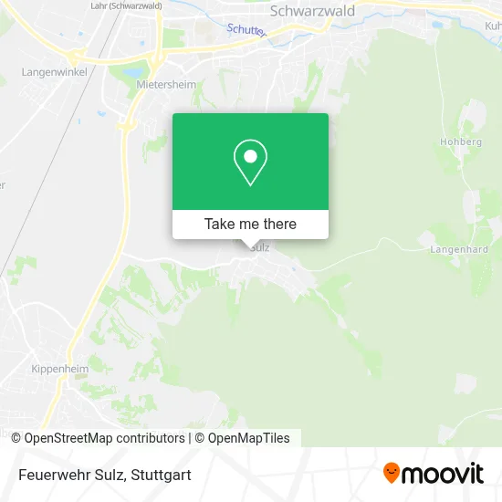 Feuerwehr Sulz map
