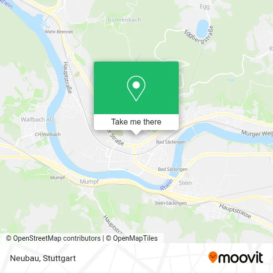 Neubau map