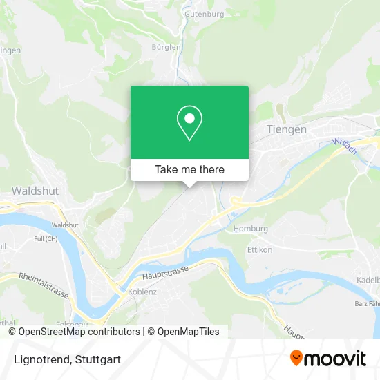 Lignotrend map