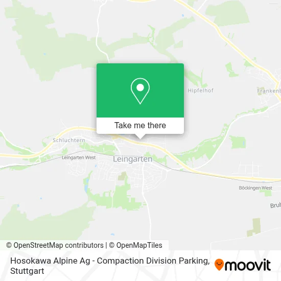Hosokawa Alpine Ag - Compaction Division Parking map
