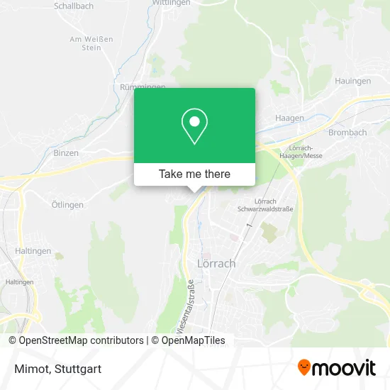 Mimot map