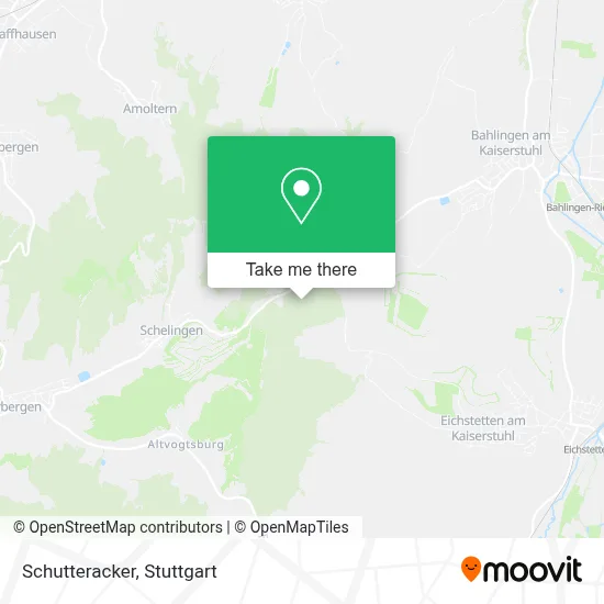 Schutteracker map