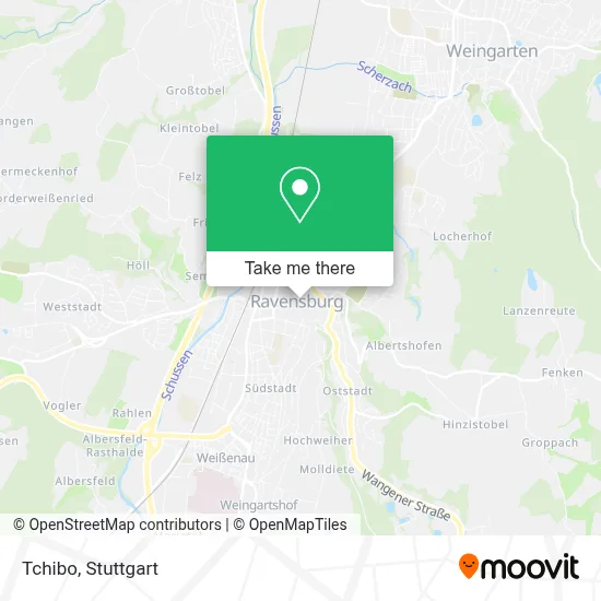 Tchibo map