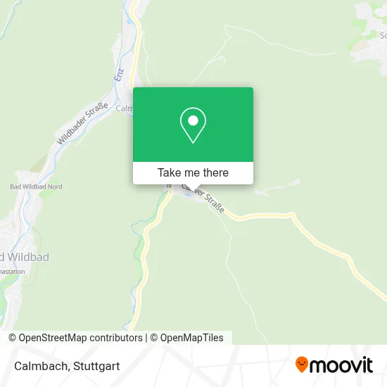 Calmbach map