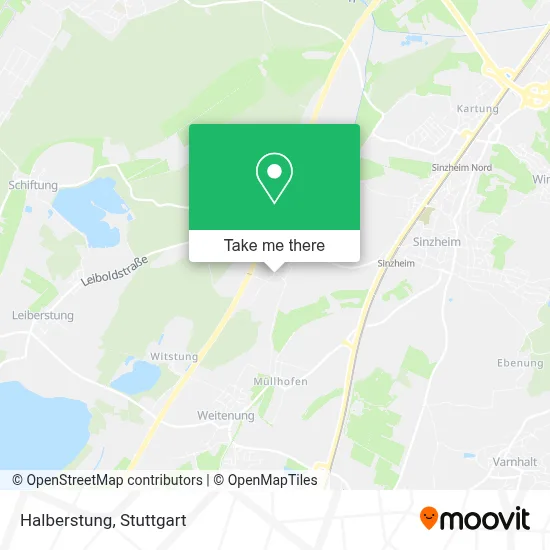 Halberstung map
