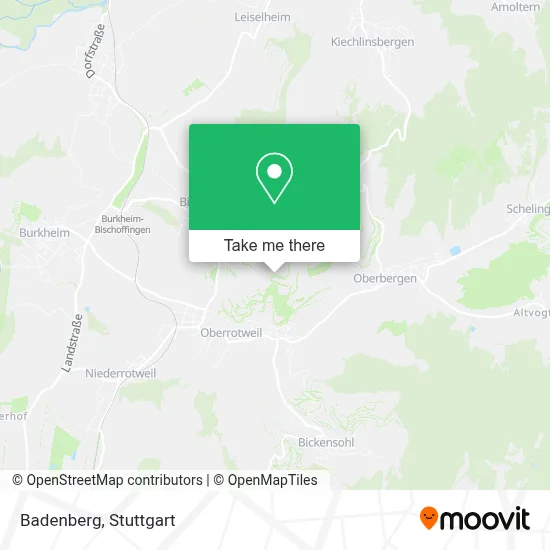 Badenberg map