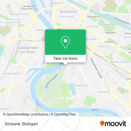 Sitzbank map