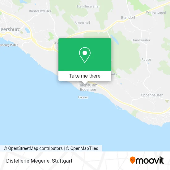 Distellerie Megerle map