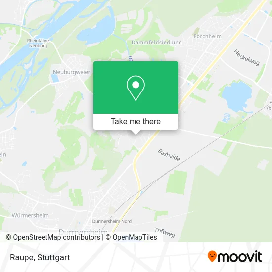 Raupe map