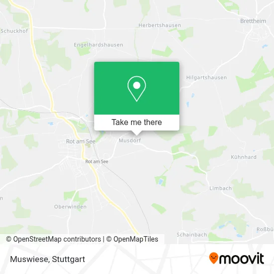Muswiese map