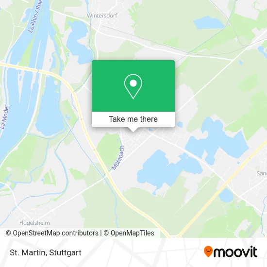 St. Martin map