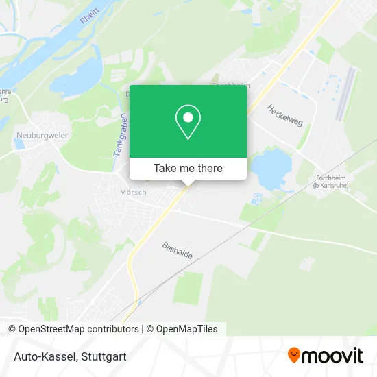Auto-Kassel map