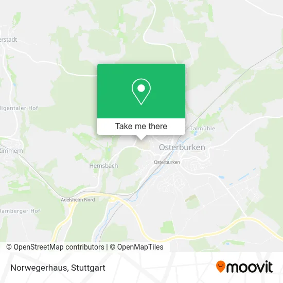 Norwegerhaus map