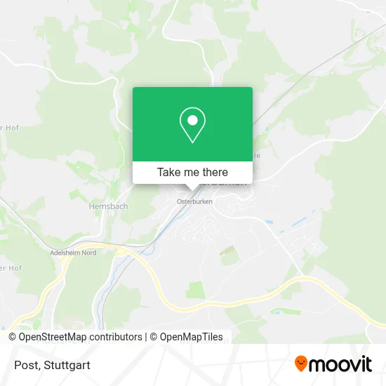 Post map