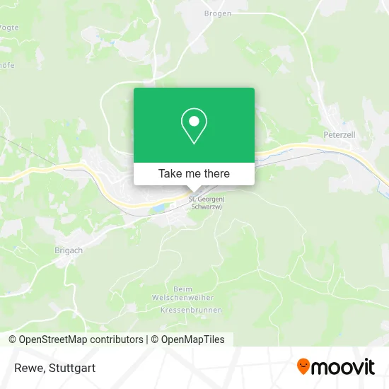 Rewe map