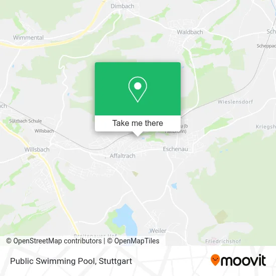 Freibad map