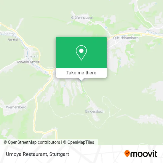 Umoya Restaurant map