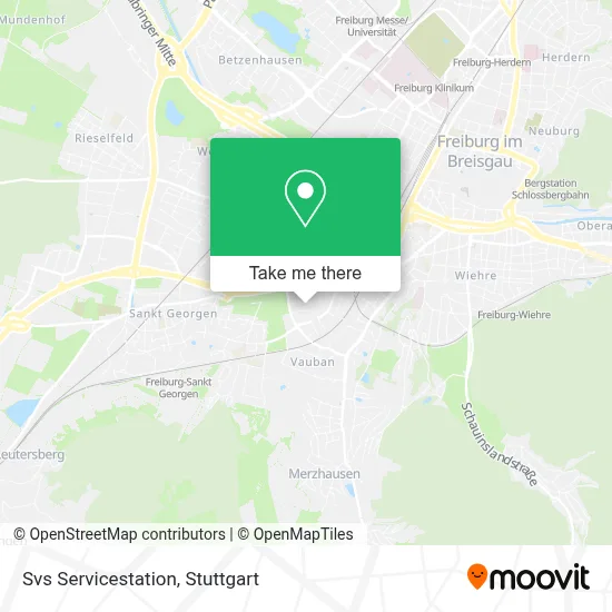 Svs Servicestation map