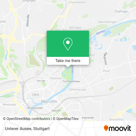 Unterer Ausee map