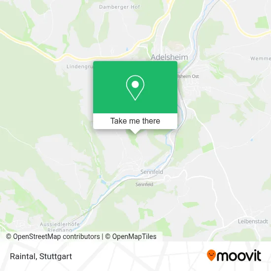 Raintal map